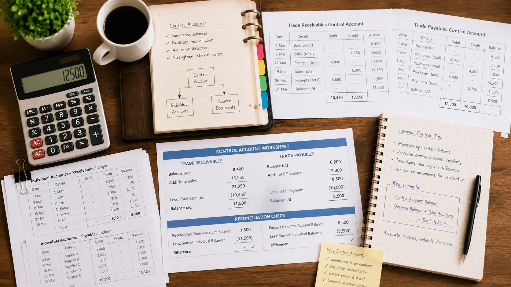 Control Accounts O-Level POA